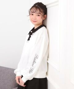 PINK-latte / ピンク ラテ ミニ丈・ひざ丈ワンピース | 【セットアイテム】ミニ裏毛レースアップ＋キュロットパンツ