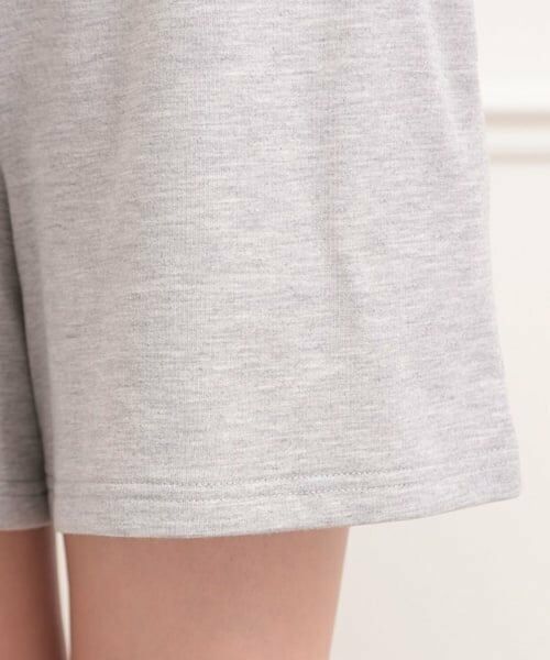 PINK-latte / ピンク ラテ ミニ丈・ひざ丈ワンピース | 【セットアイテム】ミニ裏毛レースアップ＋キュロットパンツ | 詳細12