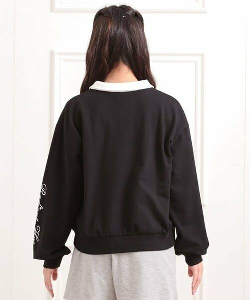 PINK-latte / ピンク ラテ ミニ丈・ひざ丈ワンピース | 【セットアイテム】ミニ裏毛レースアップ＋キュロットパンツ | 詳細3