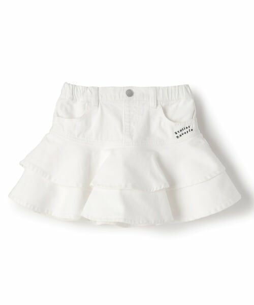 PINK-latte / ピンク ラテ ショート・ハーフ・半端丈パンツ | 裾フレアデニムスカート | 詳細18