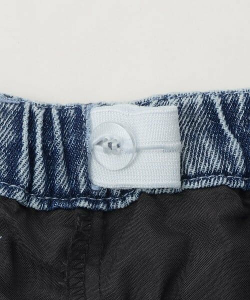 PINK-latte / ピンク ラテ ショート・ハーフ・半端丈パンツ | 裾フレアデニムスカート | 詳細3