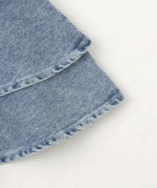 PINK-latte / ピンク ラテ ショート・ハーフ・半端丈パンツ | 裾フレアデニムスカート | 詳細7