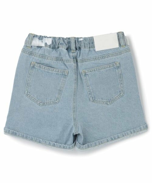 PINK-latte / ピンク ラテ ショート・ハーフ・半端丈パンツ | クリアベルトつきデニムショートパンツ | 詳細1