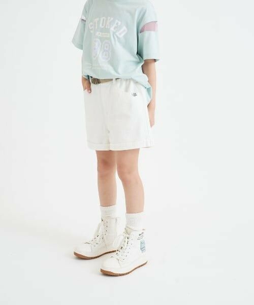 PINK-latte / ピンク ラテ ショート・ハーフ・半端丈パンツ | クリアベルトつきデニムショートパンツ | 詳細17