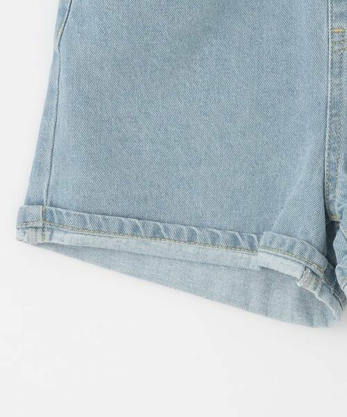 PINK-latte / ピンク ラテ ショート・ハーフ・半端丈パンツ | クリアベルトつきデニムショートパンツ | 詳細7