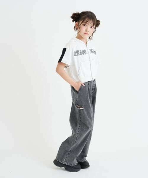 PINK-latte / ピンク ラテ その他パンツ | ダメージアソートタックデニムパンツ | 詳細14