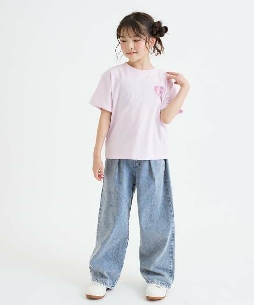 PINK-latte / ピンク ラテ その他パンツ | ダメージアソートタックデニムパンツ | 詳細21