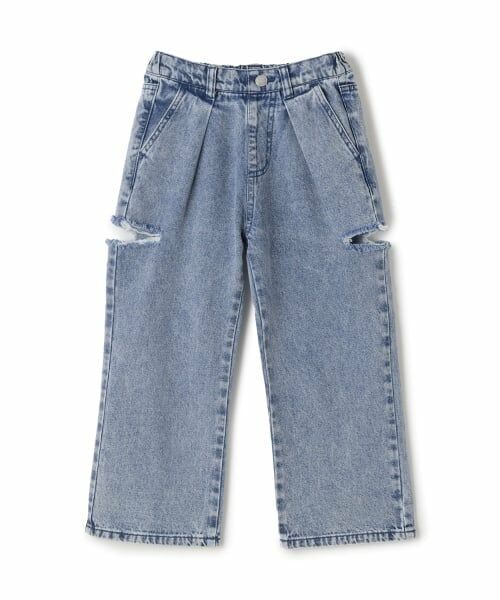 PINK-latte / ピンク ラテ その他パンツ | ダメージアソートタックデニムパンツ | 詳細26