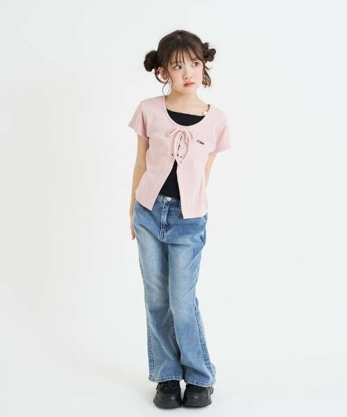 PINK-latte / ピンク ラテ その他パンツ | フレアデニムロングパンツ | 詳細12