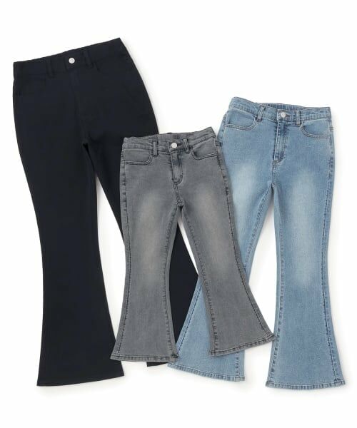 PINK-latte / ピンク ラテ その他パンツ | フレアデニムロングパンツ | 詳細9