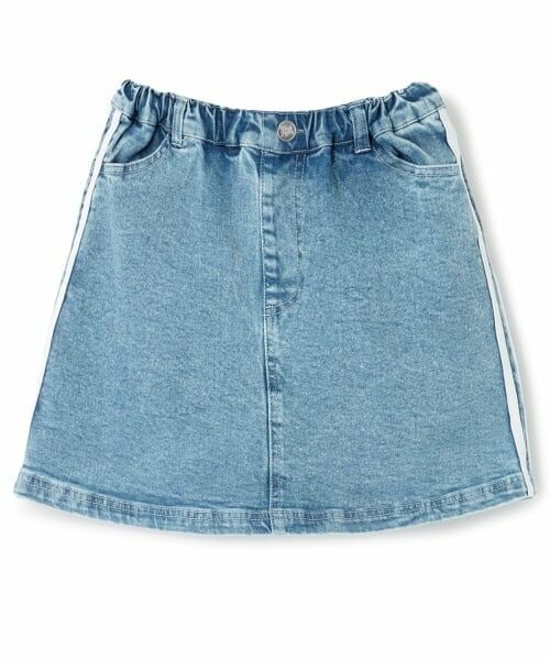 PINK-latte / ピンク ラテ ショート・ハーフ・半端丈パンツ | ラインストレッチ台形スカート | 詳細11