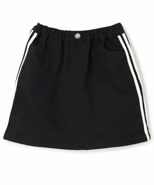 PINK-latte / ピンク ラテ ショート・ハーフ・半端丈パンツ | ラインストレッチ台形スカート | 詳細12