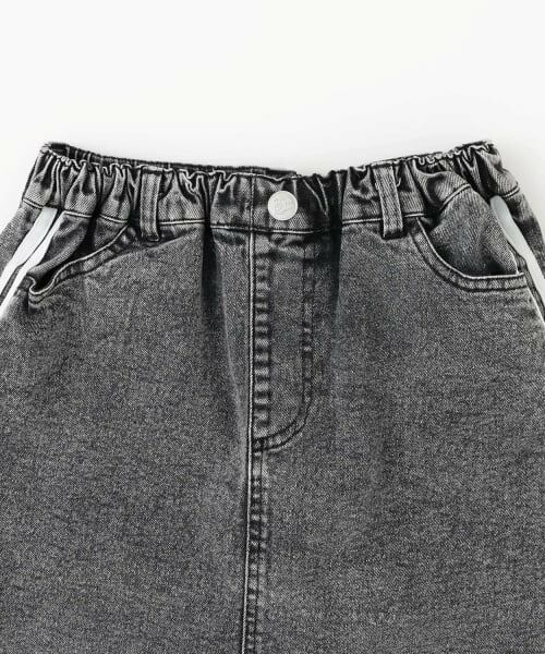 PINK-latte / ピンク ラテ ショート・ハーフ・半端丈パンツ | ラインストレッチ台形スカート | 詳細2