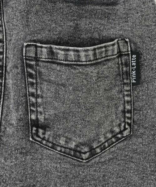 PINK-latte / ピンク ラテ ショート・ハーフ・半端丈パンツ | ラインストレッチ台形スカート | 詳細7