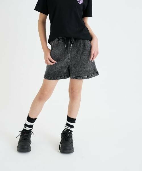 PINK-latte / ピンク ラテ ショート・ハーフ・半端丈パンツ | イージーショートパンツ | 詳細12