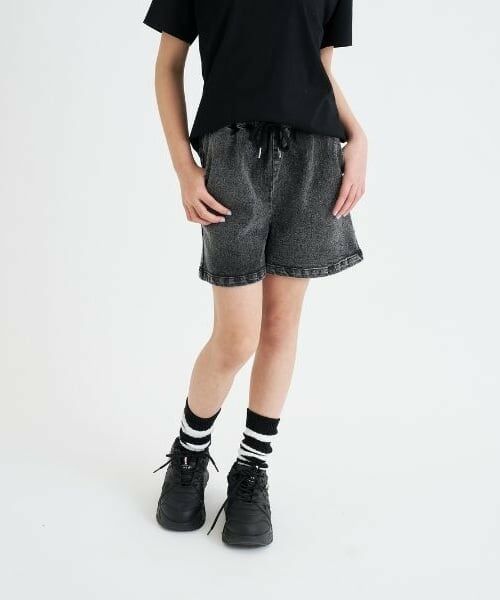 PINK-latte / ピンク ラテ ショート・ハーフ・半端丈パンツ | イージーショートパンツ | 詳細13