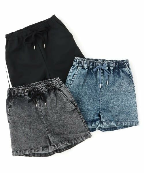 PINK-latte / ピンク ラテ ショート・ハーフ・半端丈パンツ | イージーショートパンツ | 詳細8