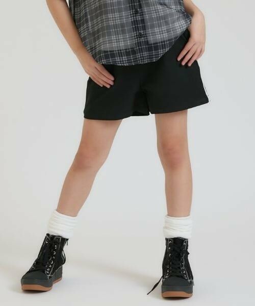 PINK-latte / ピンク ラテ ショート・ハーフ・半端丈パンツ | イージーショートパンツ（黒）