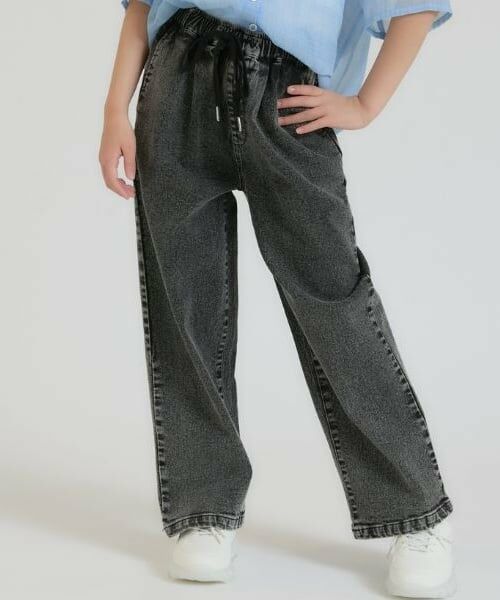 PINK-latte / ピンク ラテ その他パンツ | イージーロングパンツ（グレー）