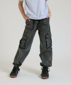 PINK-latte / ピンク ラテ その他パンツ | 【接触冷感】デニムカーゴパンツ