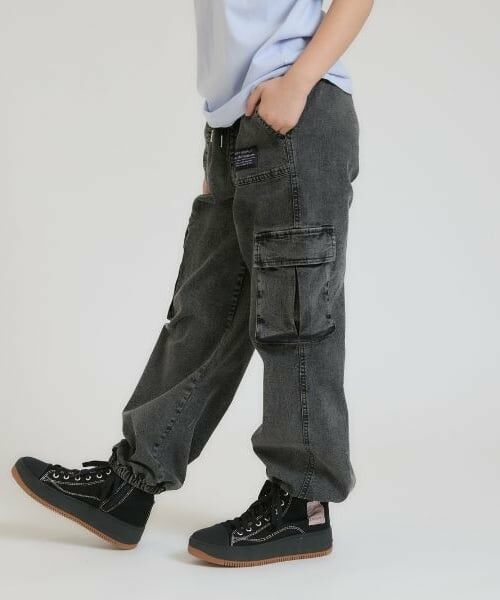 PINK-latte / ピンク ラテ その他パンツ | 【接触冷感】デニムカーゴパンツ | 詳細13