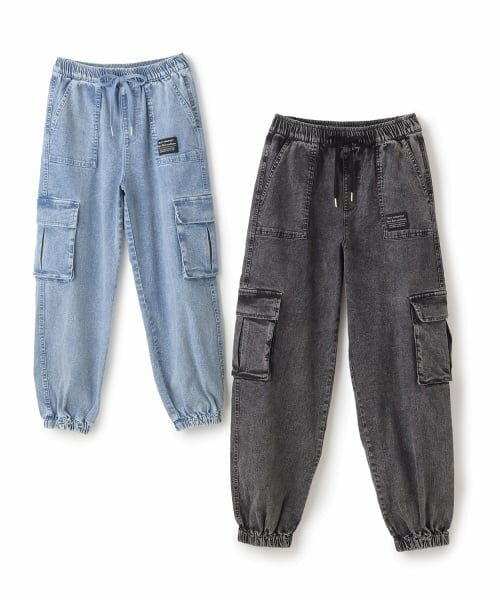 PINK-latte / ピンク ラテ その他パンツ | 【接触冷感】デニムカーゴパンツ | 詳細8