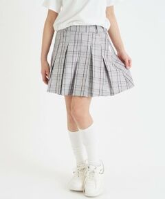 PINK-latte / ピンク ラテ ショート・ハーフ・半端丈パンツ | チェックフロントプリーツスカート