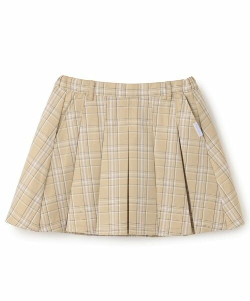 PINK-latte / ピンク ラテ ショート・ハーフ・半端丈パンツ | チェックフロントプリーツスカート | 詳細10