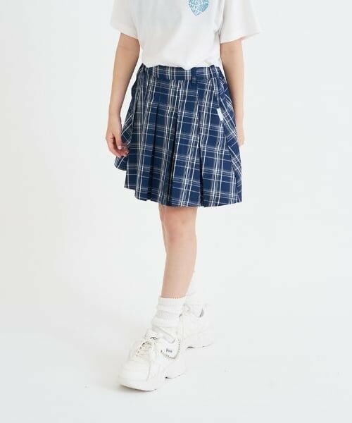 PINK-latte / ピンク ラテ ショート・ハーフ・半端丈パンツ | チェックフロントプリーツスカート | 詳細17