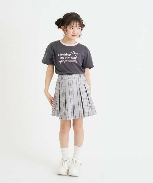 PINK-latte / ピンク ラテ ショート・ハーフ・半端丈パンツ | チェックフロントプリーツスカート | 詳細18