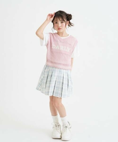 PINK-latte / ピンク ラテ ショート・ハーフ・半端丈パンツ | チェックフロントプリーツスカート | 詳細23