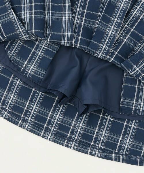 PINK-latte / ピンク ラテ ショート・ハーフ・半端丈パンツ | チェックフロントプリーツスカート | 詳細6