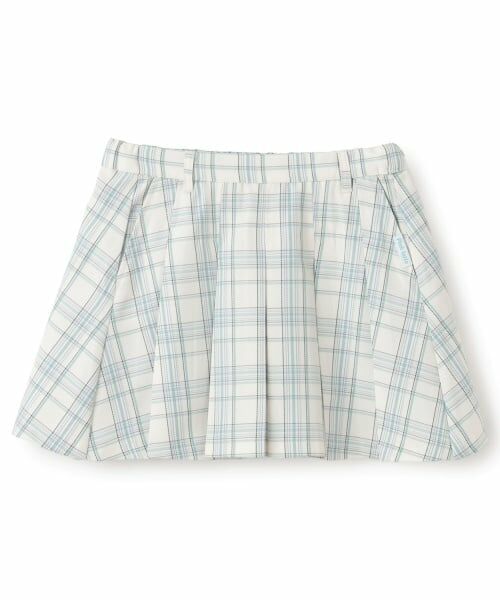 PINK-latte / ピンク ラテ ショート・ハーフ・半端丈パンツ | チェックフロントプリーツスカート | 詳細9