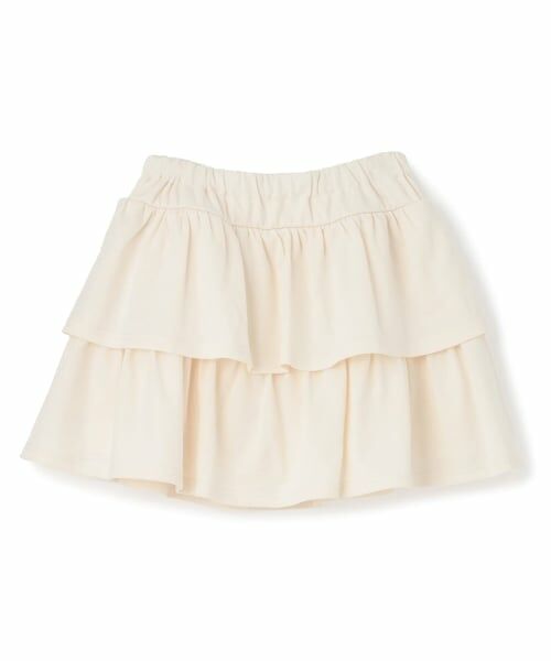 PINK-latte / ピンク ラテ ショート・ハーフ・半端丈パンツ | 【別注】アソート柄ポンチティアードスカート | 詳細1