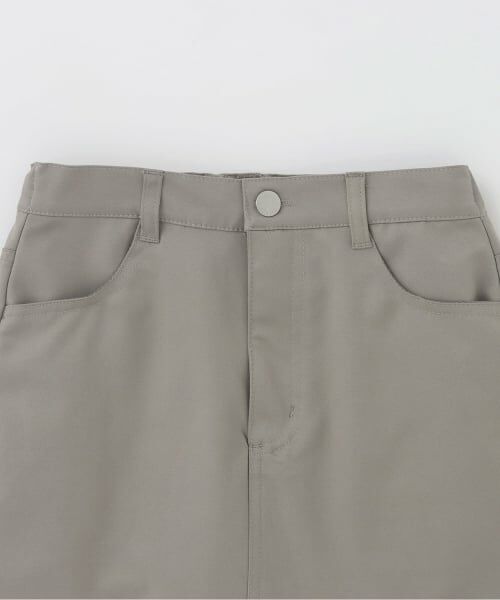 PINK-latte / ピンク ラテ ショート・ハーフ・半端丈パンツ | 【別注】ツイル台形ミニスカート | 詳細2