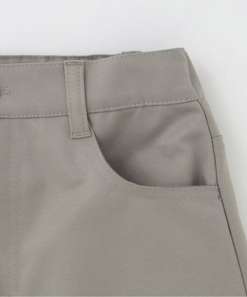 PINK-latte / ピンク ラテ ショート・ハーフ・半端丈パンツ | 【別注】ツイル台形ミニスカート | 詳細5