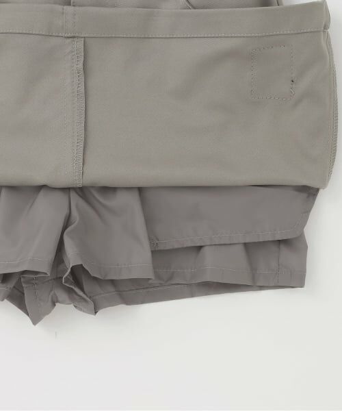 PINK-latte / ピンク ラテ ショート・ハーフ・半端丈パンツ | 【別注】ツイル台形ミニスカート | 詳細8