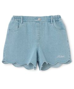 PINK-latte / ピンク ラテ ショート・ハーフ・半端丈パンツ | 【別注】スカラップショートパンツ