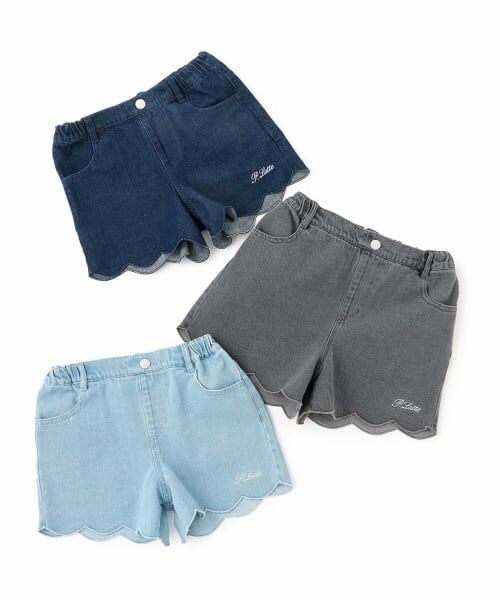 PINK-latte / ピンク ラテ ショート・ハーフ・半端丈パンツ | 【別注】スカラップショートパンツ | 詳細8