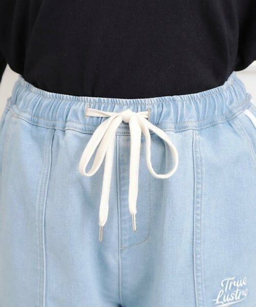 PINK-latte / ピンク ラテ その他パンツ | ラインデニムカーゴパンツ | 詳細4