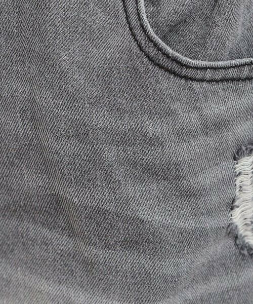 PINK-latte / ピンク ラテ ショート・ハーフ・半端丈パンツ | デニムツイルダメージショートパンツ | 詳細12