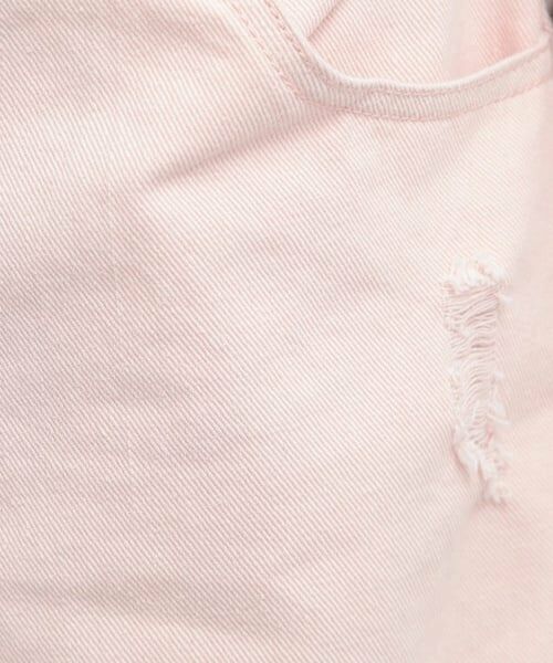 PINK-latte / ピンク ラテ ショート・ハーフ・半端丈パンツ | デニムツイルダメージショートパンツ | 詳細20