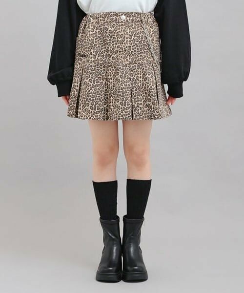 PINK-latte / ピンク ラテ ミニ・ひざ丈スカート | チェーン付きプリーツスカート | 詳細1