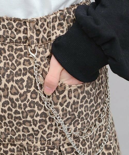 PINK-latte / ピンク ラテ ミニ・ひざ丈スカート | チェーン付きプリーツスカート | 詳細5