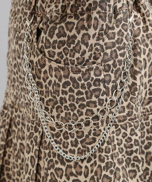 PINK-latte / ピンク ラテ ミニ・ひざ丈スカート | チェーン付きプリーツスカート | 詳細7