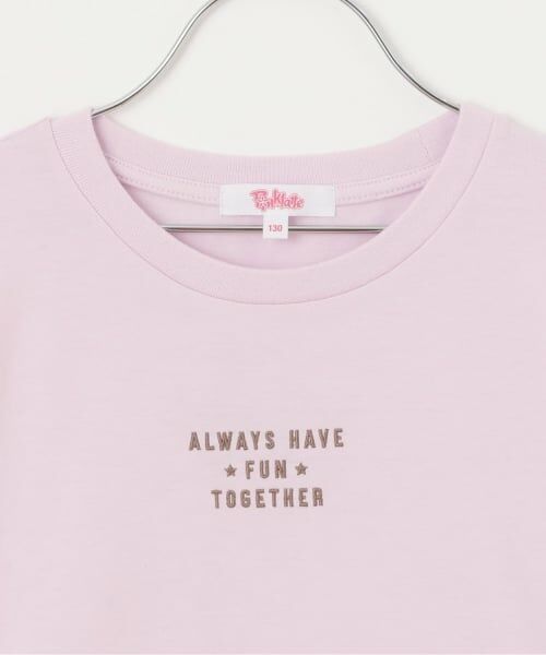 PINK-latte / ピンク ラテ Tシャツ | 【デイリープライス】ロゴくまちゃん半袖Tシャツ | 詳細2