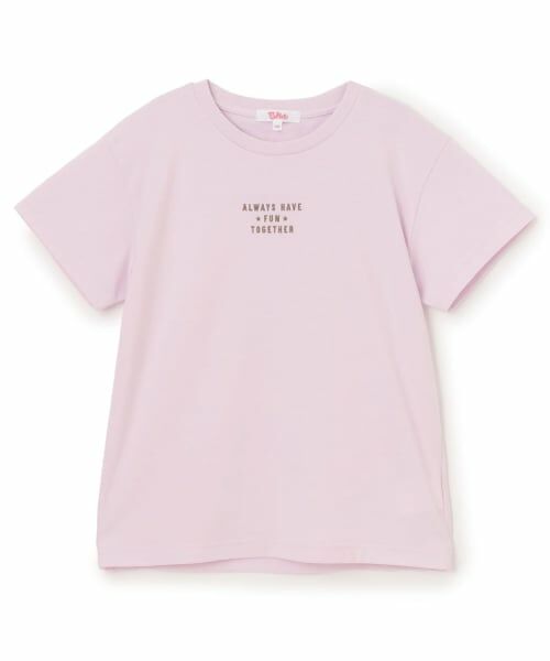 PINK-latte / ピンク ラテ Tシャツ | 【デイリープライス】ロゴくまちゃん半袖Tシャツ（ピンク）