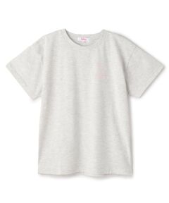 PINK-latte / ピンク ラテ Tシャツ | 【デイリープライス】サークルロゴ発砲くまちゃん半袖T