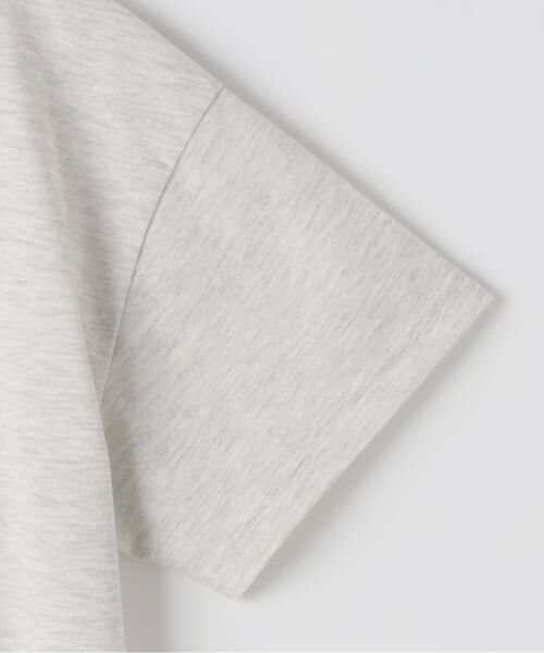 PINK-latte / ピンク ラテ Tシャツ | 【デイリープライス】サークルロゴ発砲くまちゃん半袖T | 詳細4