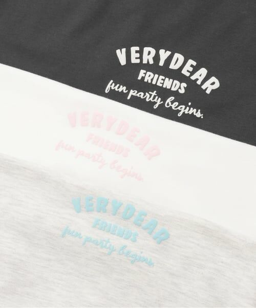 PINK-latte / ピンク ラテ Tシャツ | 【デイリープライス】グラデくまちゃん半袖チュニックTシャツ | 詳細3